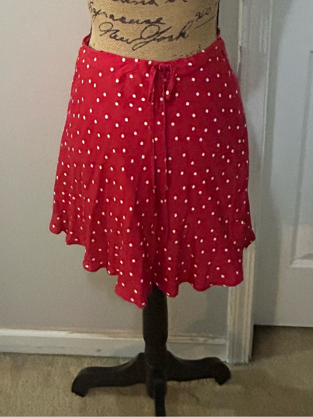 NWT Red Polka Dot Skort - Women's size XL
